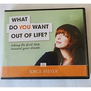 Joyce Meyer What Do You Want Out Of Life 3 CD set  Christian‎ inspirational